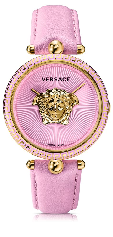 versace palazzo watch women's|Versace Women's Palazzo Empire Black Leather Strap Watch .